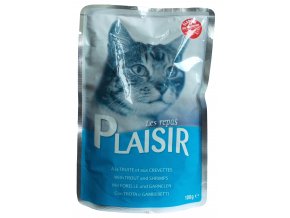 Plaisir Cat kapsička pstruh + krevety 100g