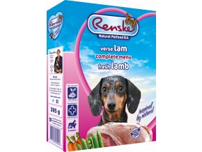 renske fresh menu dog 395g adult jehne