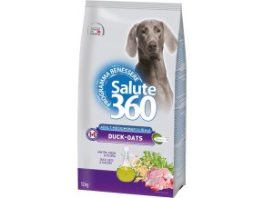 salute dog adult kachna oves med maxi 12kg