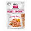 Brit Care Cat Fillets in Gravy with Savory Salmon 85g