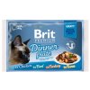 Brit Premium Cat Delicate Fillets in Gravy Dinner Plate 340g (4x85g)
