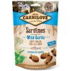 5250 carnilove dog semi moist snack sardines wild garlic 200g
