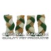 Magnum Rawhide Small braid 2,5" - 6,5cm (cca 40ks) GREEN