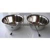 4119 nerezove misky dvojite ve stojanku 2x1 8l