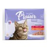 Plaisir cat Kapsa Multipack pro dospělé i kastrované kočky 4x85g (2xhovězí, 2xkuřecí)