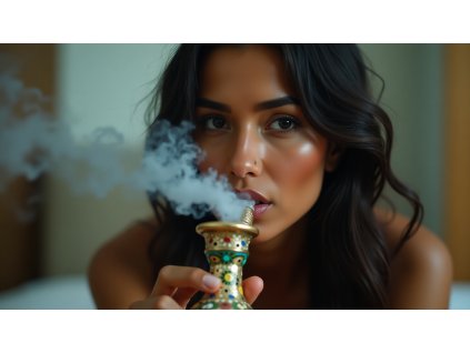 Flux Dev highresolution stock photo of a woman with distinctiv 6