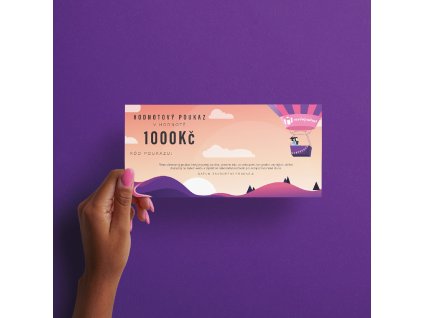 Poukaz na 1000, Kč