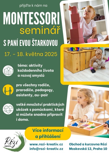 Úvodní Montessori seminář s Evou Štarkovou