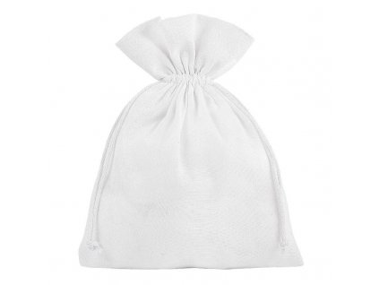5 ks bavlnene sacky 18 x 24 cm bily