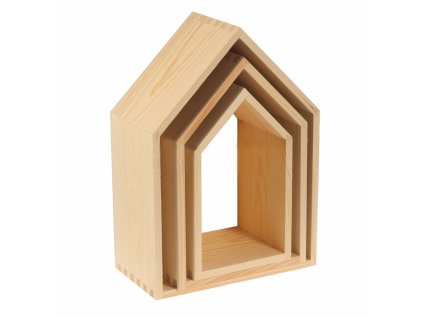 vyrn 18666drevene policky domecky