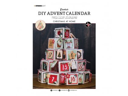 diy adventni kalendar studio light vanoce doma