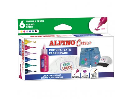 b5aa027fcc6ead54caec849dc7f29630 26538 4 alpino crea farby na textil 6ks zakladne farby