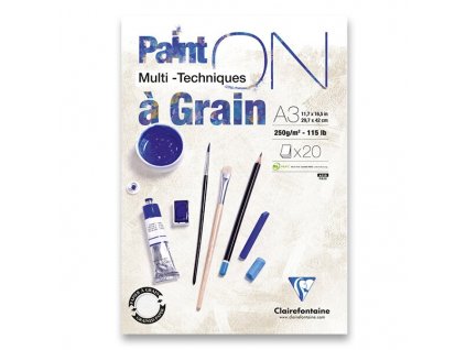 Skicák Grain bílý 9750500 A3 20listů 1