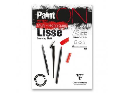 Skicák Smooth bílý 9757300 A3 25listů 1