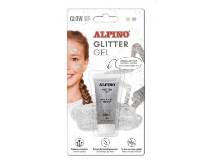 Třpytivý gel na tělo a obličej