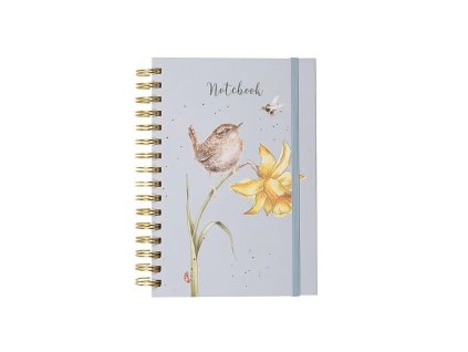 Ptáček na květině 1