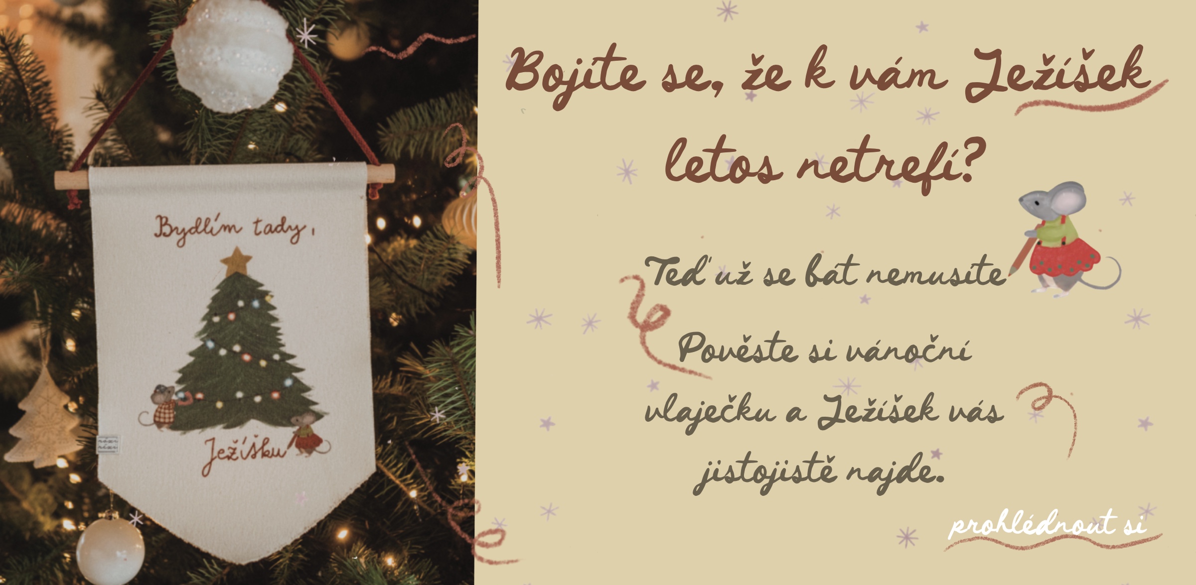 Vánoční vlaječka