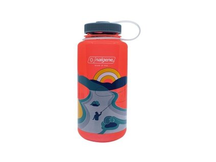 Flaša NALGENE WM 1l retro pomegranate