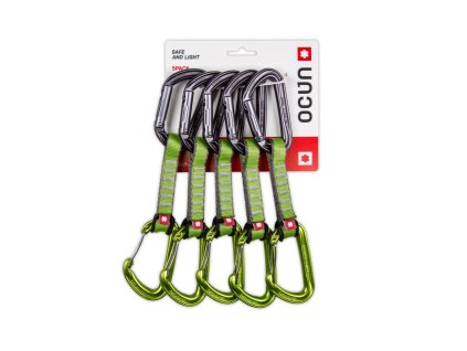 Ocún, HAWK QD COMBI PAD 16 - pack 5, GREEN