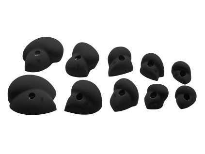 Ocún, HOLDS SET 5 Jugs, BLACK