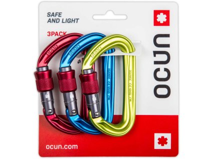 ocun hawk screw 3 pack mix 0
