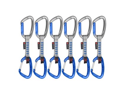 Crag Keylock Wire 10cm Indicator Quickdraws 6-pack