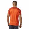 mens sonic ultra running t shirt red clay firecracker p8142 32207 image