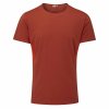 mens sonic ultra running t shirt red clay firecracker p8142 32206 image