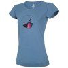 Classic T Organic Rainbow Rocket Wmn