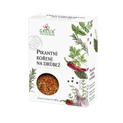 Pikantní koření na drůbež  koření