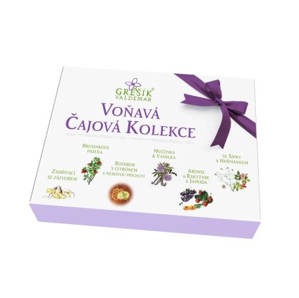Voňavá čajová kolekce  porcované čaje
