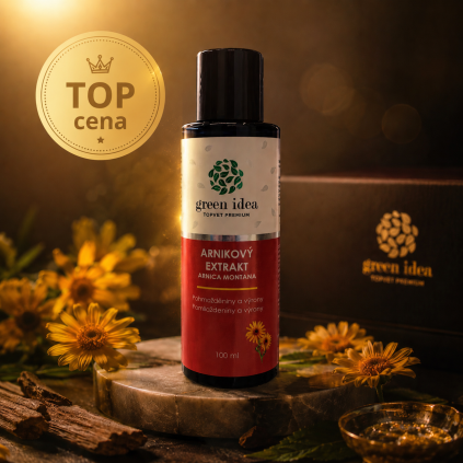 Arnikový extrakt 100ml  pohmožděniny | výrony