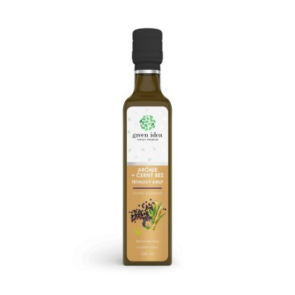 ARONIE + BEZ SIRUP TŘTINOVÝ 250ml  Imunita, antioxidant