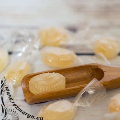 799 zazvorove bonbony s pomerancovou prichuti 100g