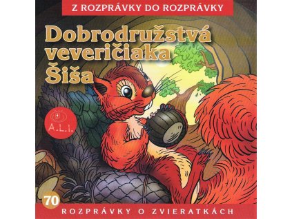 Dobrodružstvá veveričiaka Šiša - CD  č.70