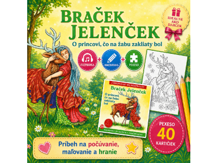 Braček jelenček malovanka web