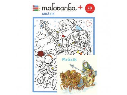 MRÁZIK+ Maľovanka + Pexeso