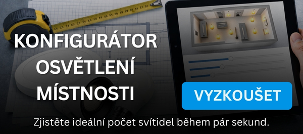 Spočítejte si správný počet světel do místnosti. Zadejte rozměry a náš konfigurátor vám během pár sekund doporučí ideální osvětlení.