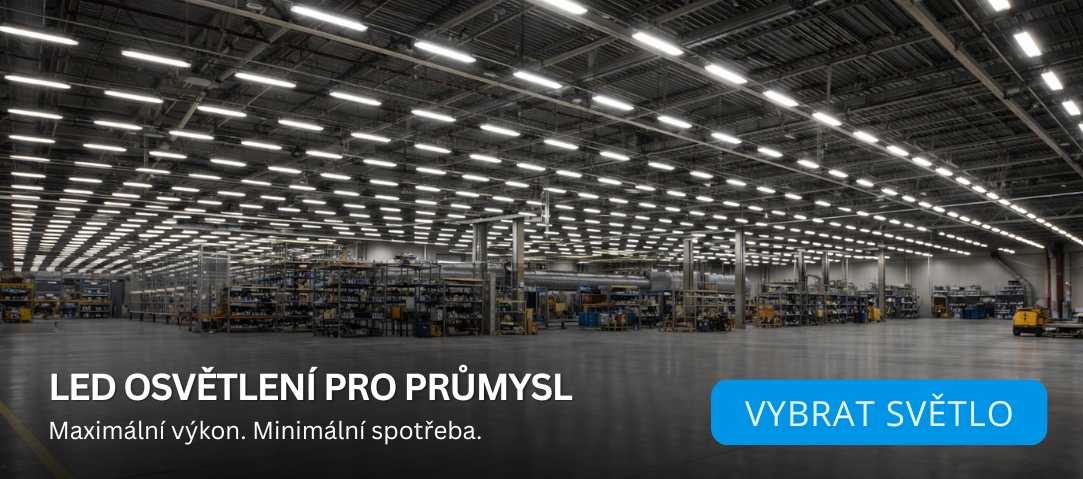 Průmyslová LED svítidla do haly a skladu