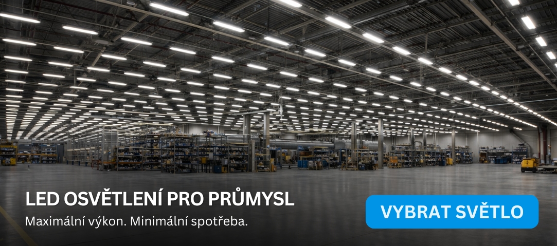Průmyslová LED svítidla do haly a skladu