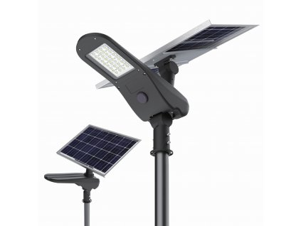 LED solarni poulicni lampa FC 20 serie LED 20W 3600lm panel 50W LiFePO4 12Ah