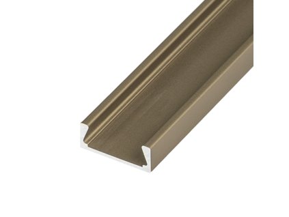 LED profil Mikro 2 bronzový (Varianta Profil bez krytu 1m)