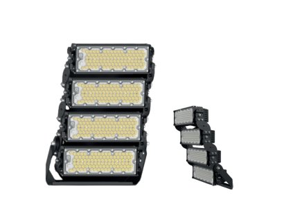 LED reflektor 1200W 204 000lm IP66 IK10 5000K