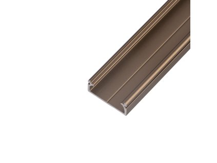 LED profil N14B - nástěnný bronzový (Varianta Profil bez krytu 1m)