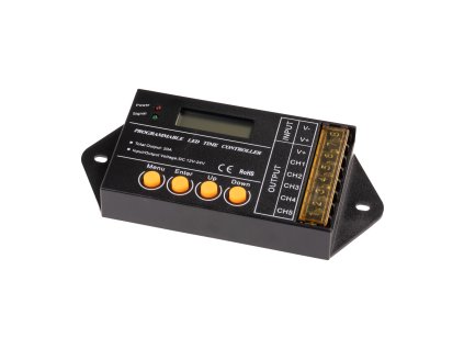 Programovatelný ovladač USB 5CH 20A pro LED (Varianta Programovatelný ovladač USB 5CH 20A pro LED)