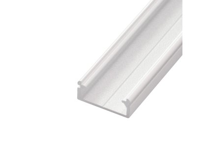 LED profil N14W nástěnný bílý (Varianta Profil bez krytu 1m)