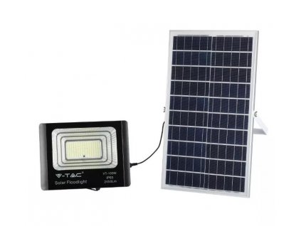 845 led solarni reflektor s 35w solarnim panelem 2450lm ip65 15000mah