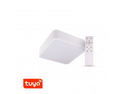 SMART Tuya LED svítidlo RENDO 24W CCT hranaté bílé