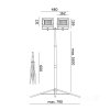 floodlight led tigra tripod 2x50w 4000k ip54 kobi d68be773912f463094629cdd51cfeab3 de203320