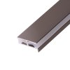 LED profil 2SP-B bronzový pro police (Varianta Profil s krytem 2m)